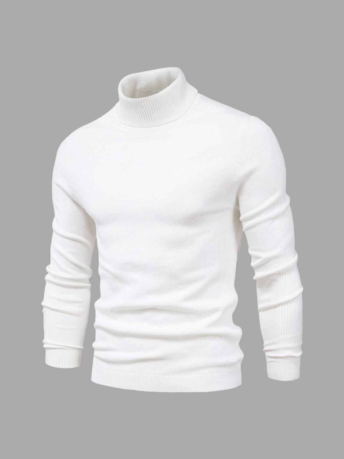 Pull à Col Roulé Slim Fit Homme - Image 1