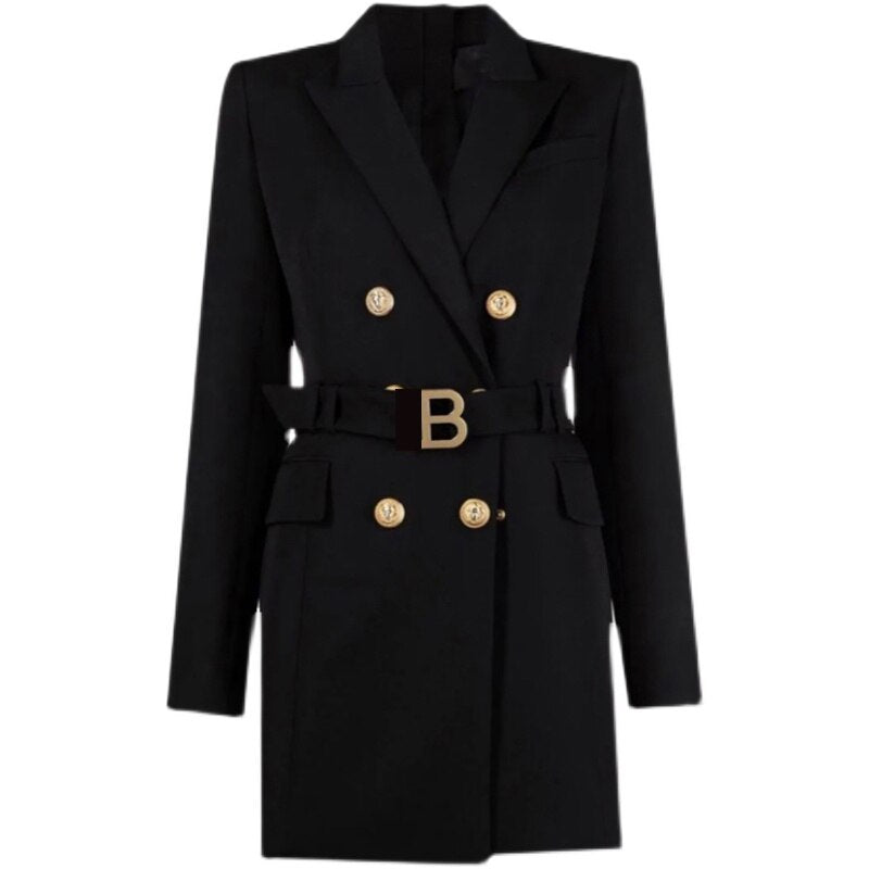 Manteau Mini Croisé Femme - Image 1