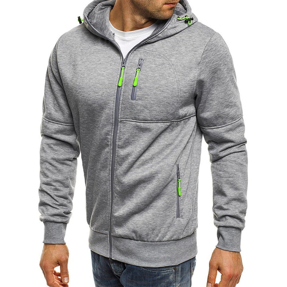 Veste Homme à Capuche et Fermeture Éclair Intégrale - Image 11