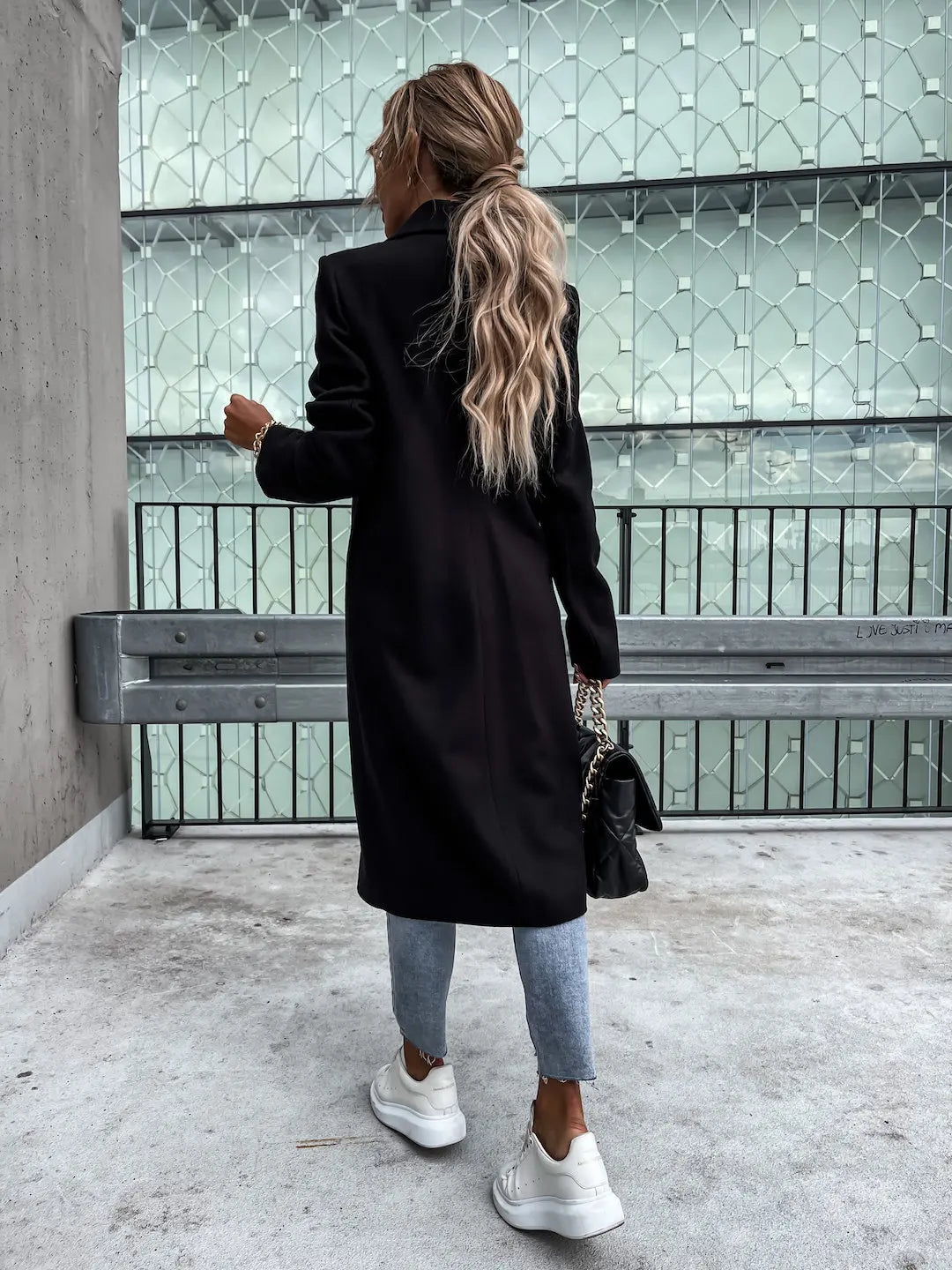 Manteau Long Croisé Femme - Image 10
