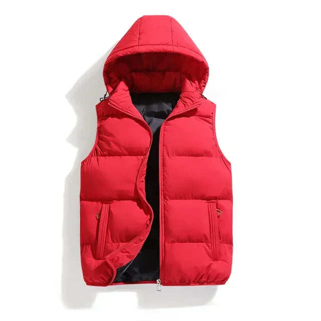 Gilet matelassé à capuche pour homme - Image 10