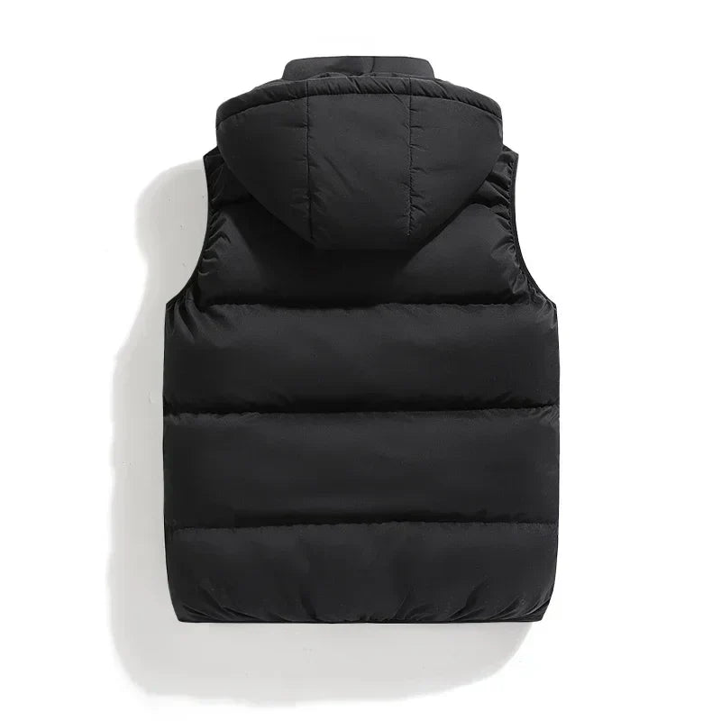 Gilet matelassé à capuche pour homme - Image 3
