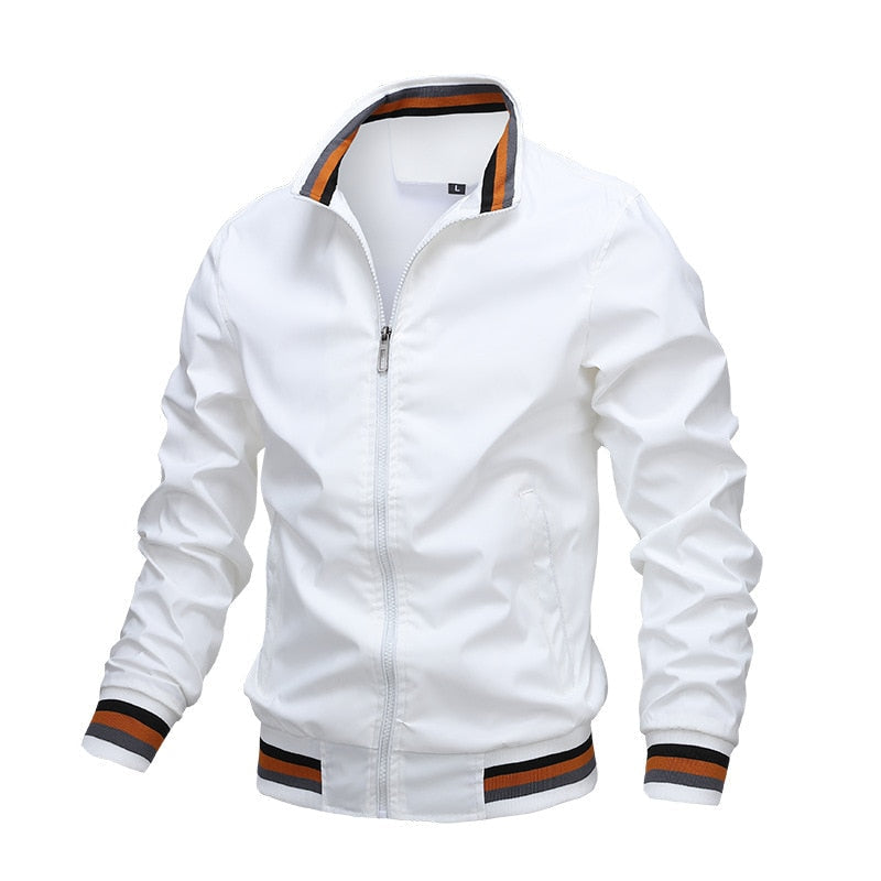 Blouson aviateur homme à fermeture éclair intégrale - Image 7