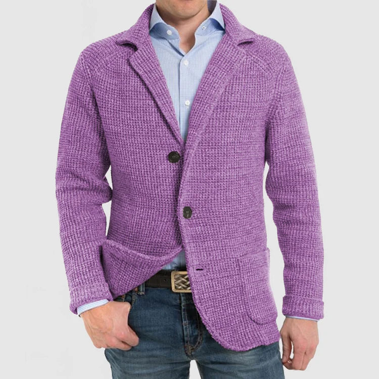 Veste Blazer Tricot Homme - Image 7