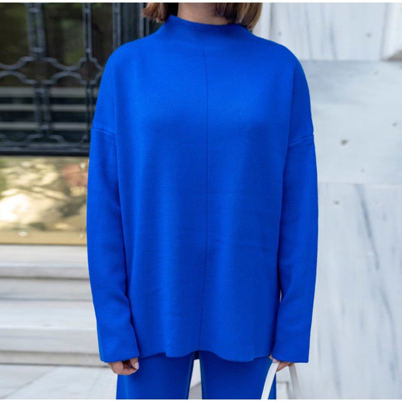 Pull ample à col rond pour femme - Image 18