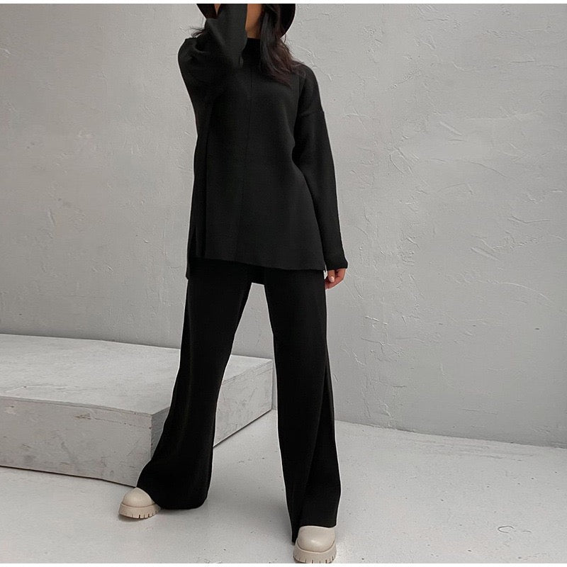 Pull ample à col rond pour femme - Image 2