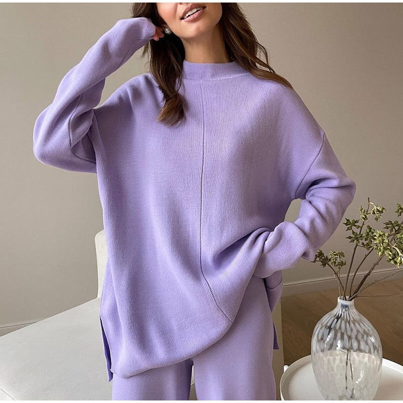 Pull ample à col rond pour femme - Image 12