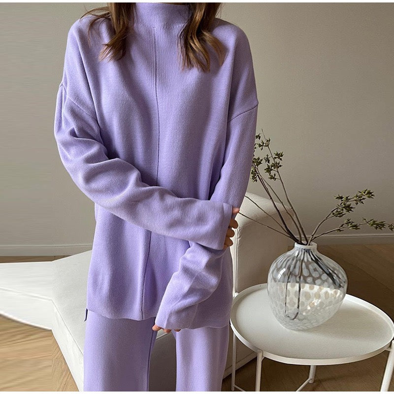Pull ample à col rond pour femme - Image 11
