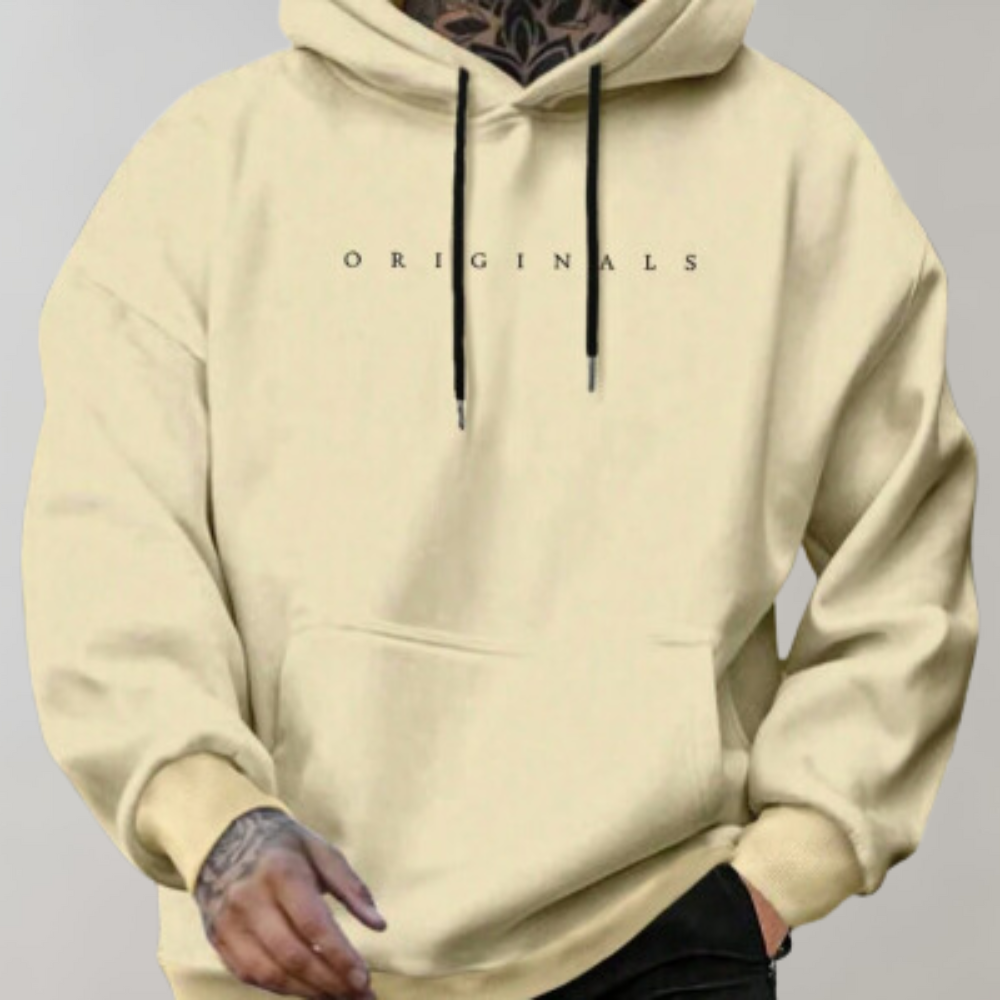 Sweat à Capuche Graphique à Manches Longues pour Homme - Image 3