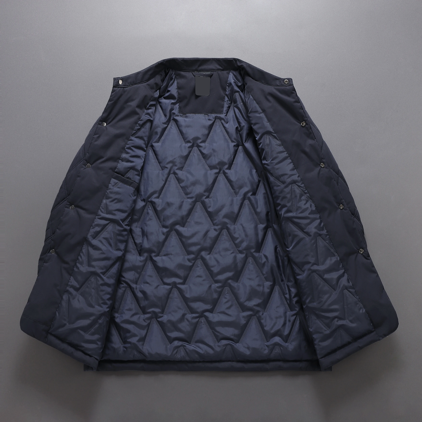 Veste matelassée boutonnée pour homme - Image 2