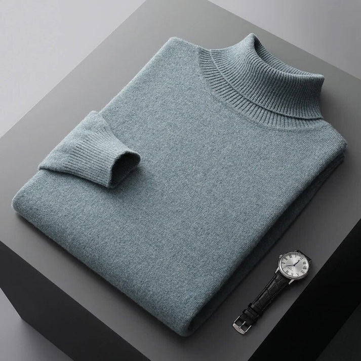 Pull Over Homme Col Roulé - Image 8