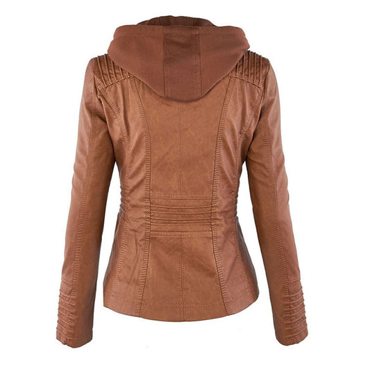 Veste Ajustée à Capuche pour Femme - Image 1
