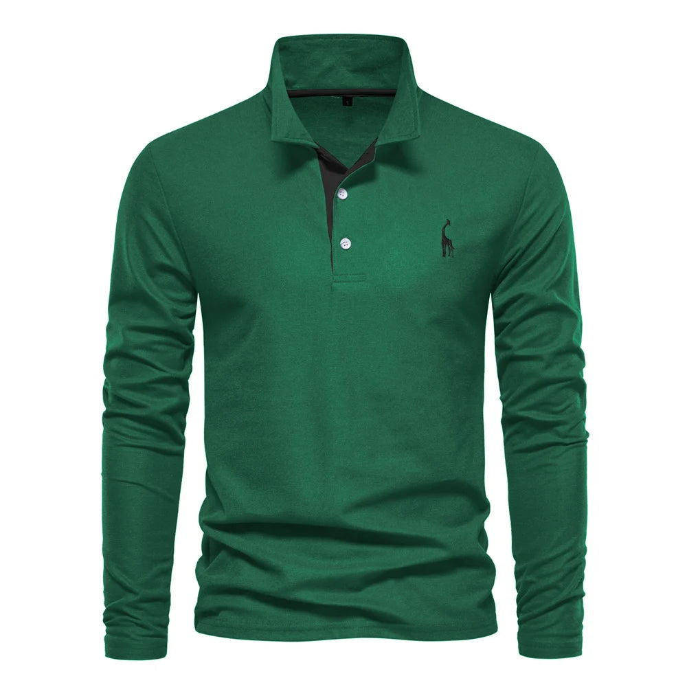 Polo à Manches Longues pour Homme - Image 5