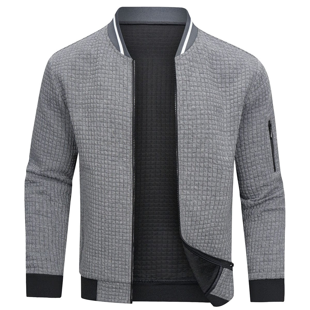 Blouson Bomber Zippé Homme - Image 3