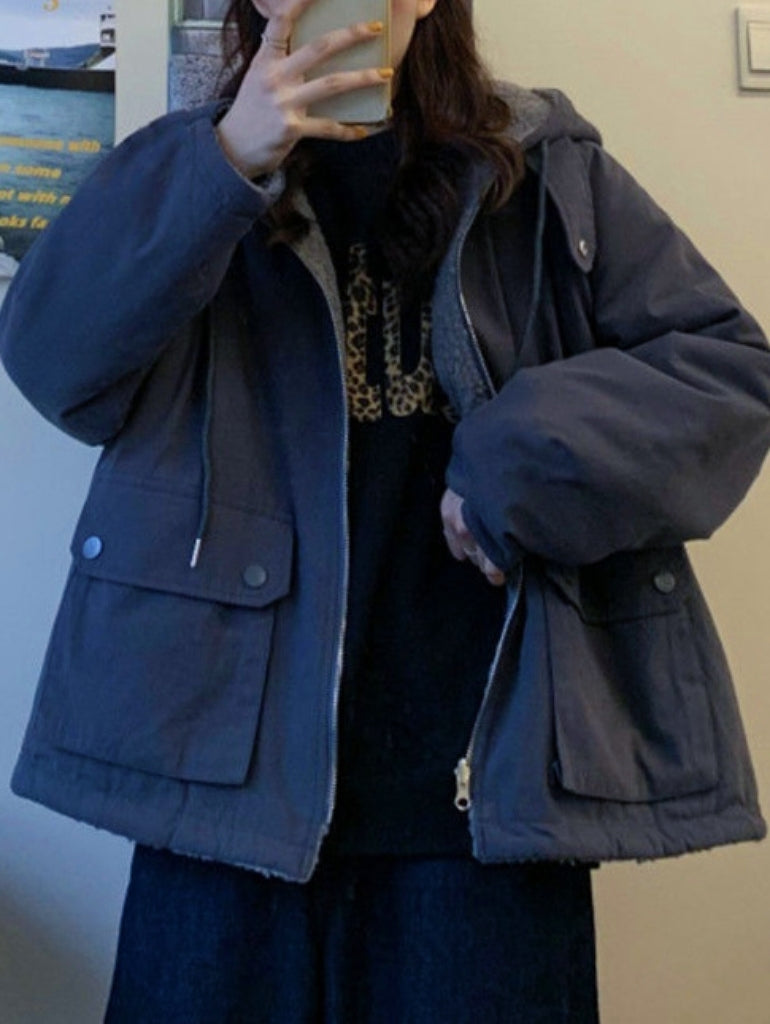 Veste à Capuche Décontractée pour Femme - Image 4