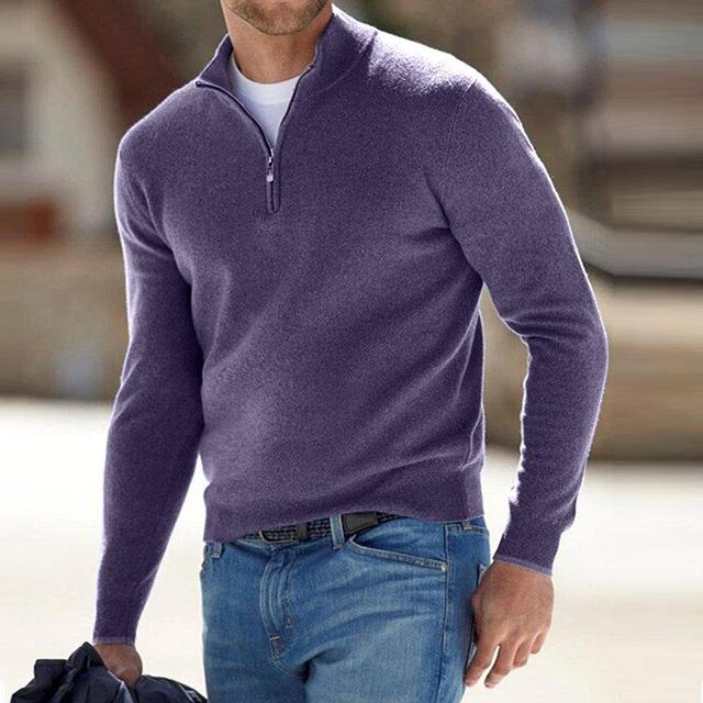 Pull Homme à Demi-Fermeture Éclair - Image 7