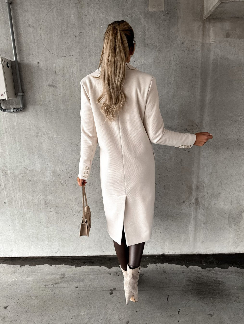 Manteau Long Croisé Femme - Image 6