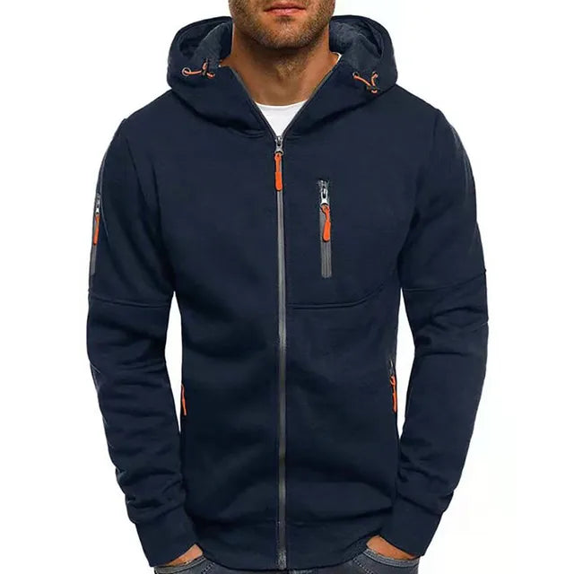Veste Homme à Capuche et Fermeture Éclair Intégrale - Image 6