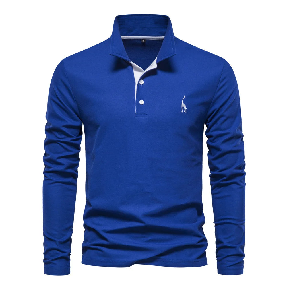 Polo à Manches Longues pour Homme - Image 4
