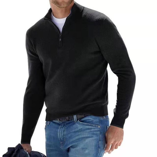 Pull Homme à Demi-Fermeture Éclair - Image 6