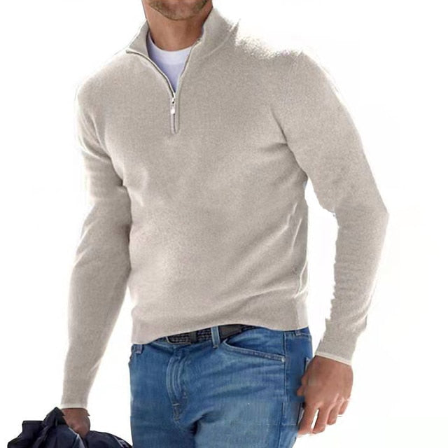 Pull Homme à Demi-Fermeture Éclair - Image 5