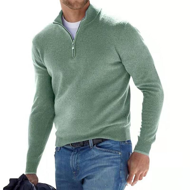 Pull Homme à Demi-Fermeture Éclair - Image 3