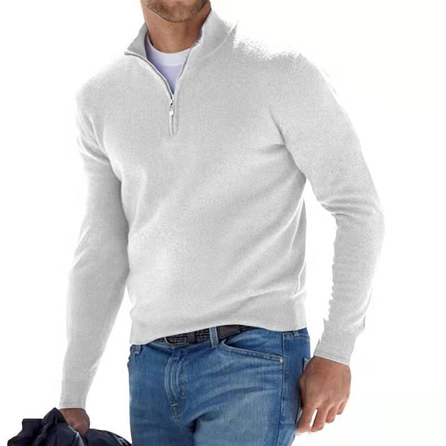 Pull Homme à Demi-Fermeture Éclair - Image 13