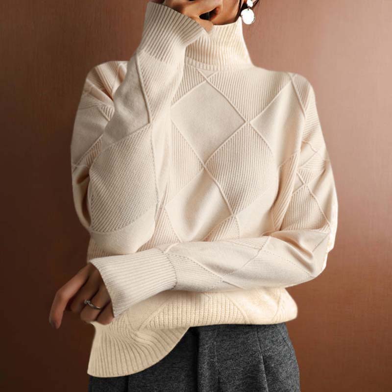 Pull Femme Motif Losanges - Image 8