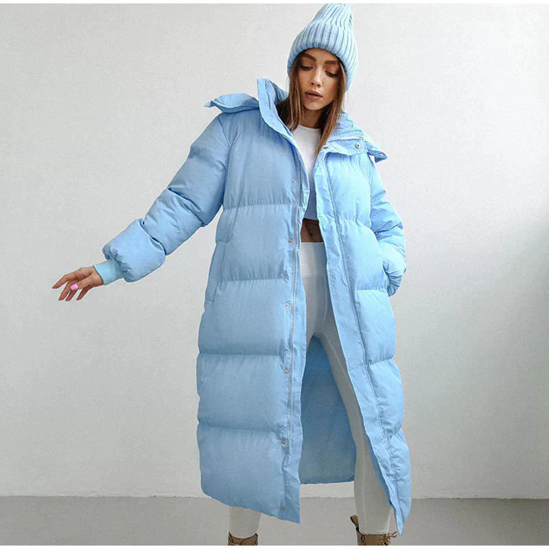 Manteau d'hiver matelassé surdimensionné pour femme - Image 10
