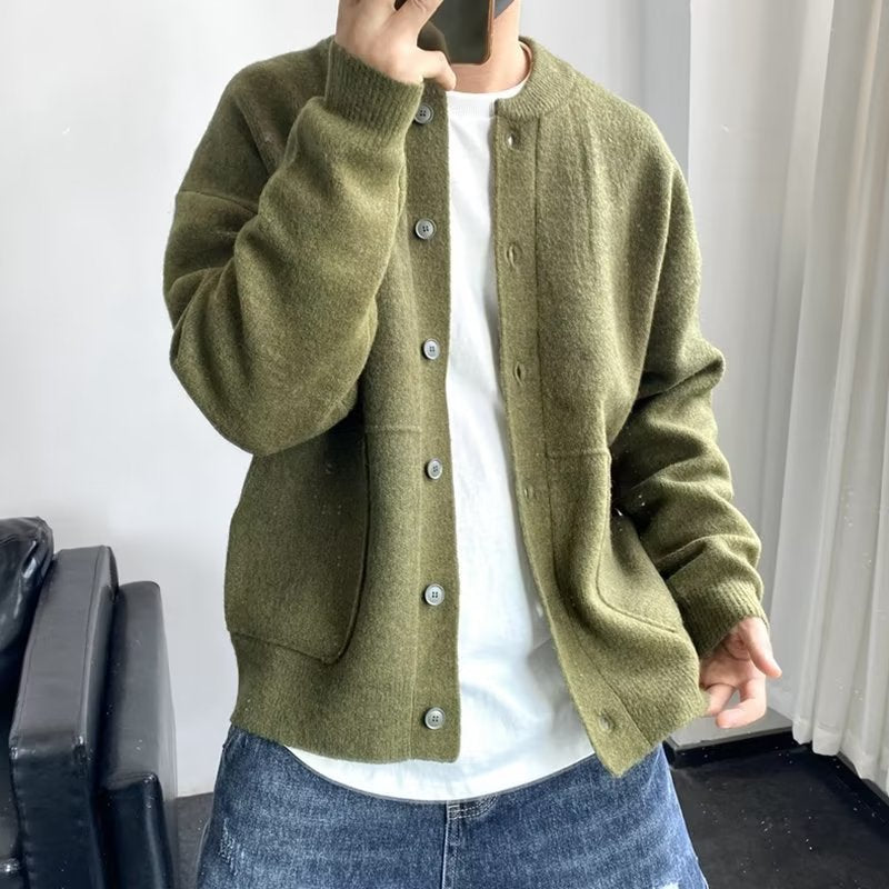Pull-over boutonné pour homme - Image 1