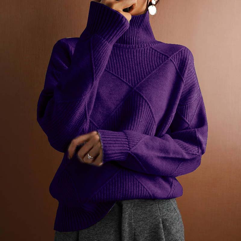 Pull Femme Motif Losanges - Image 13