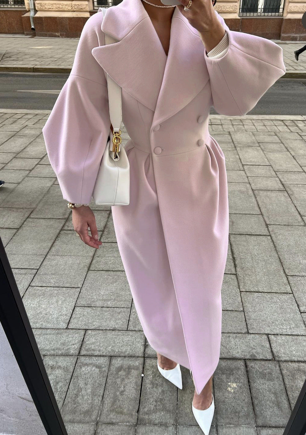 Manteau Long Croisé Femme - Image 8