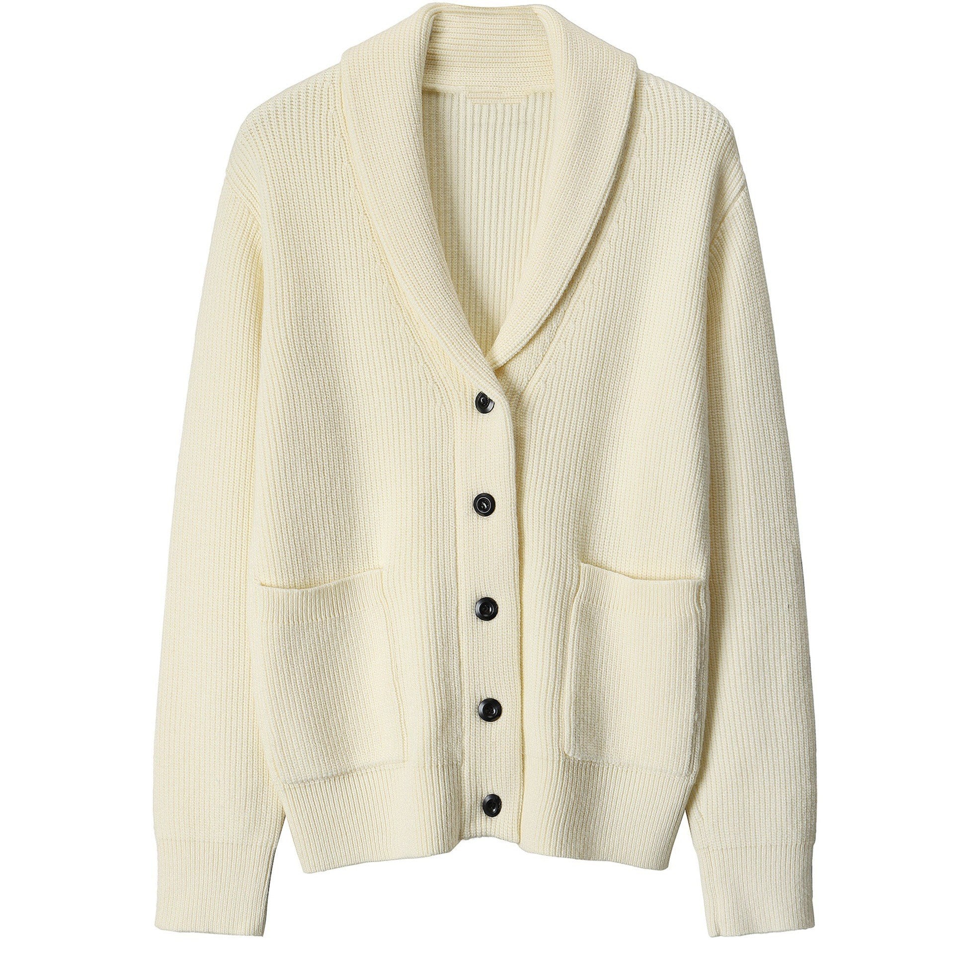 Cardigan Tricot Homme Col Châle - Image 2