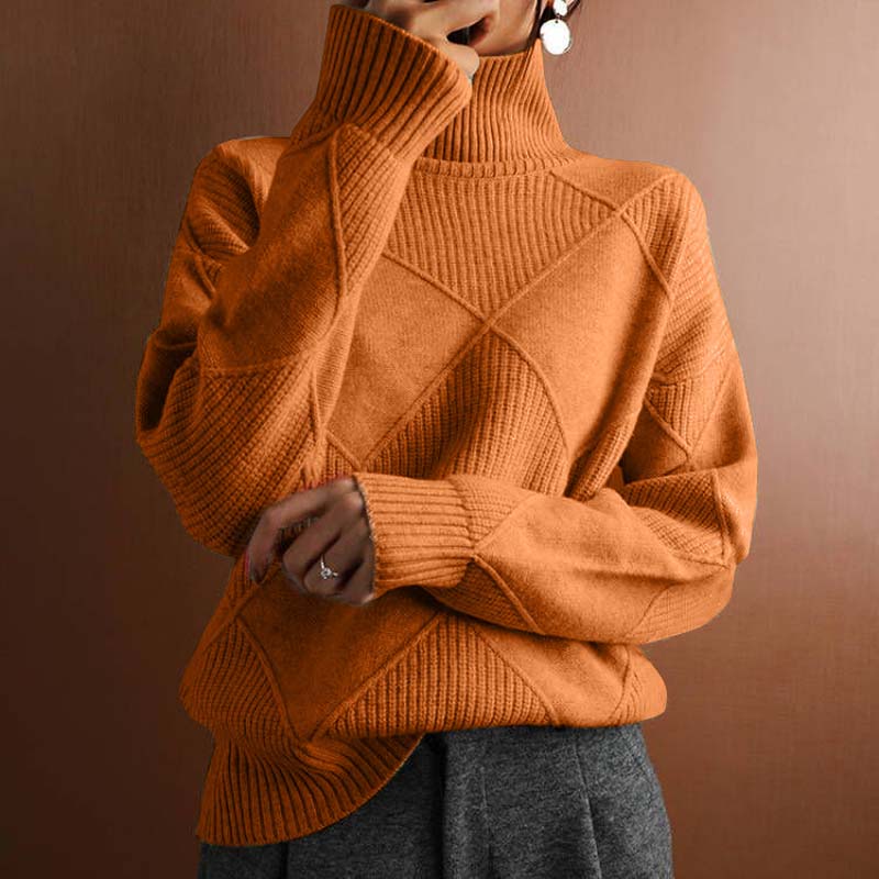 Pull Femme Motif Losanges - Image 9