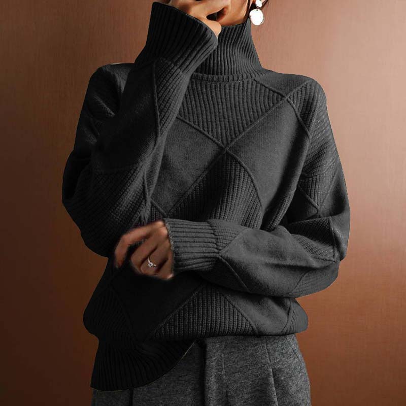 Pull Femme Motif Losanges - Image 7