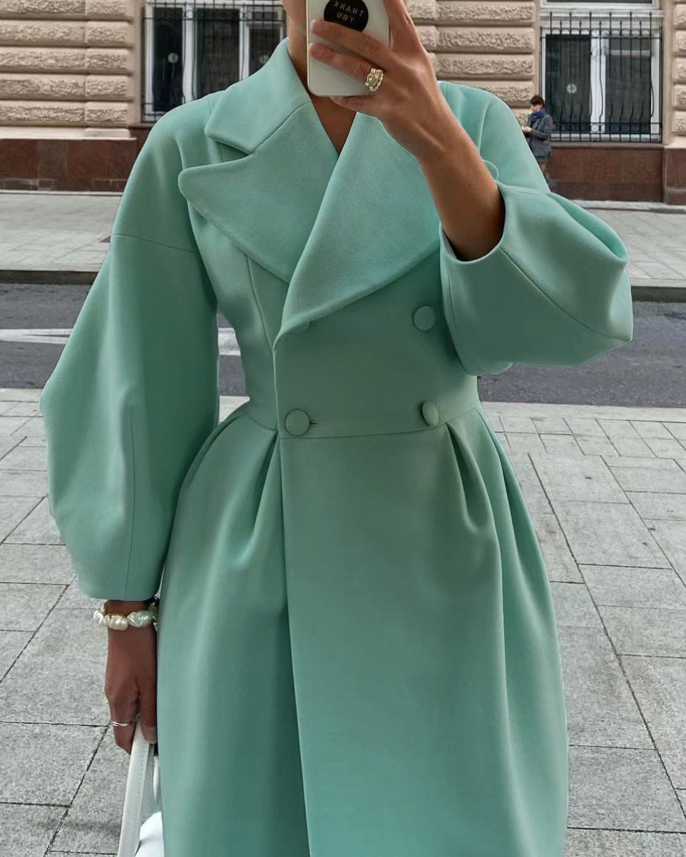 Manteau Long Croisé Femme - Image 7