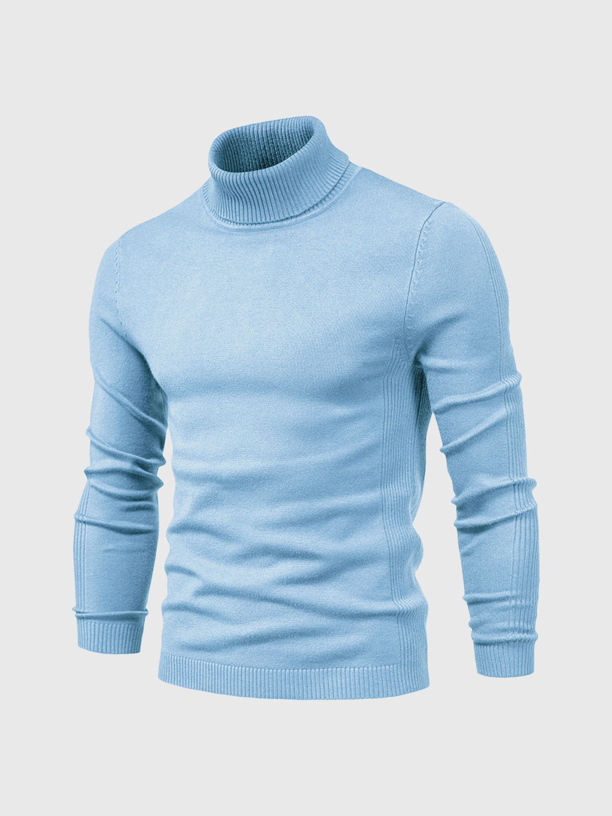 Pull à Col Roulé Slim Fit Homme - Image 4