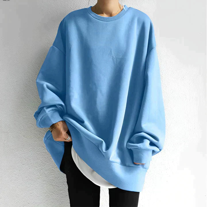 Pull ample à col rond pour femme - Image 5
