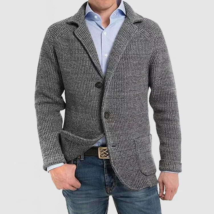 Veste Blazer Tricot Homme - Image 9