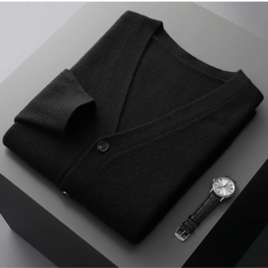 Cardigan Homme Col en V - Image 15