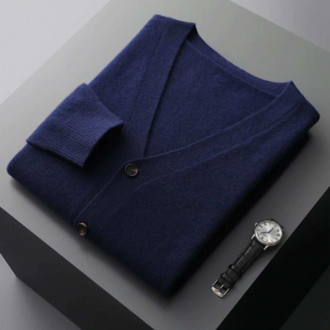 Cardigan Homme Col en V - Image 11