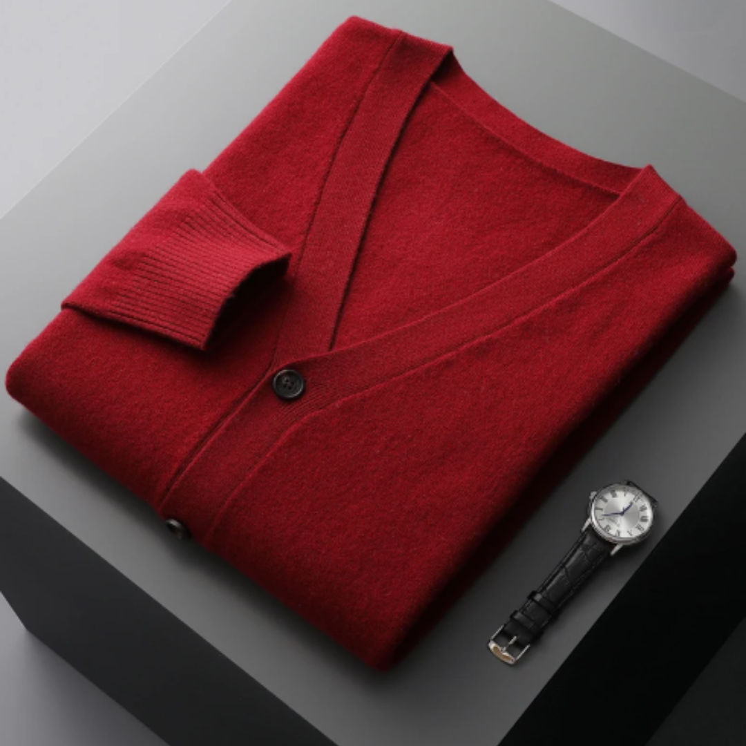 Cardigan Homme Col en V - Image 14