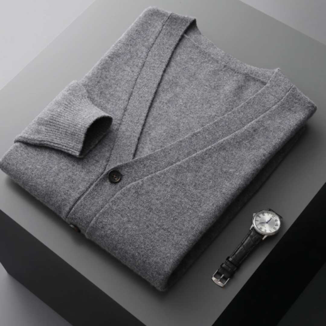Cardigan Homme Col en V - Image 10