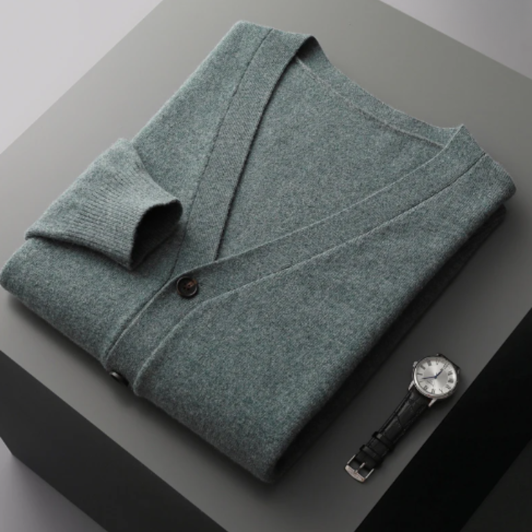 Cardigan Homme Col en V - Image 13
