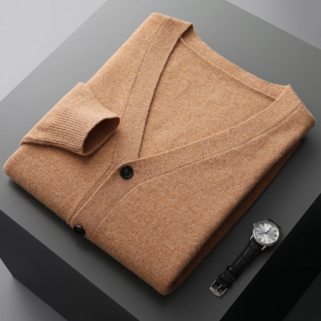 Cardigan Homme Col en V - Image 16