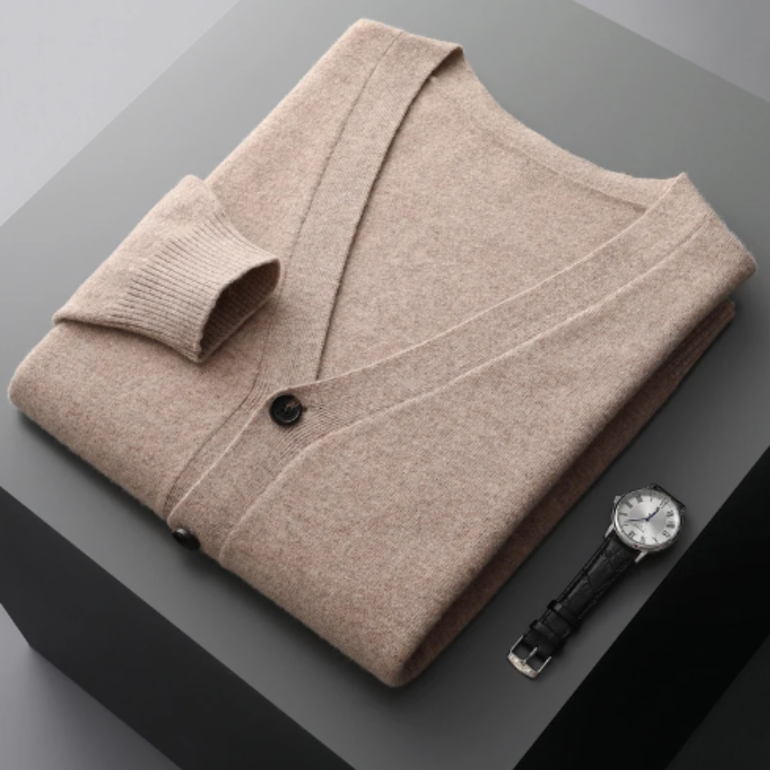 Cardigan Homme Col en V - Image 1