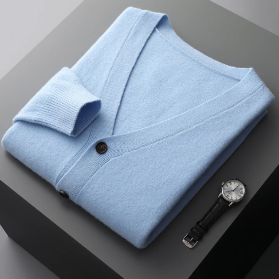 Cardigan Homme Col en V - Image 17