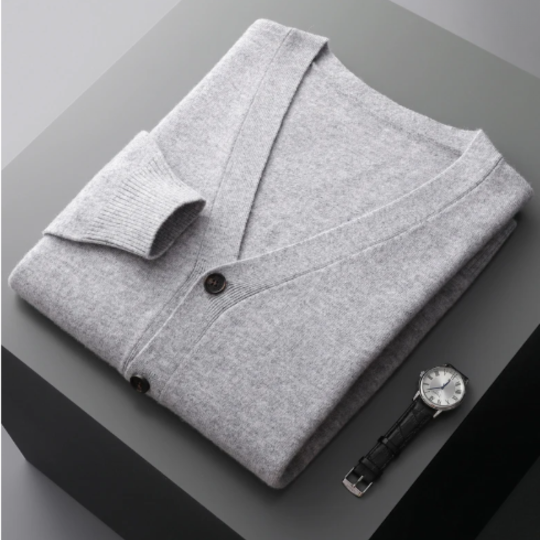 Cardigan Homme Col en V - Image 12