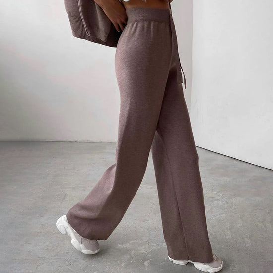 Ensemble pull à jambes larges pour femmes - Image 5