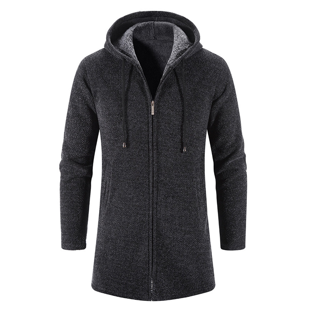 Manteau Long à Capuche pour Homme - Image 10